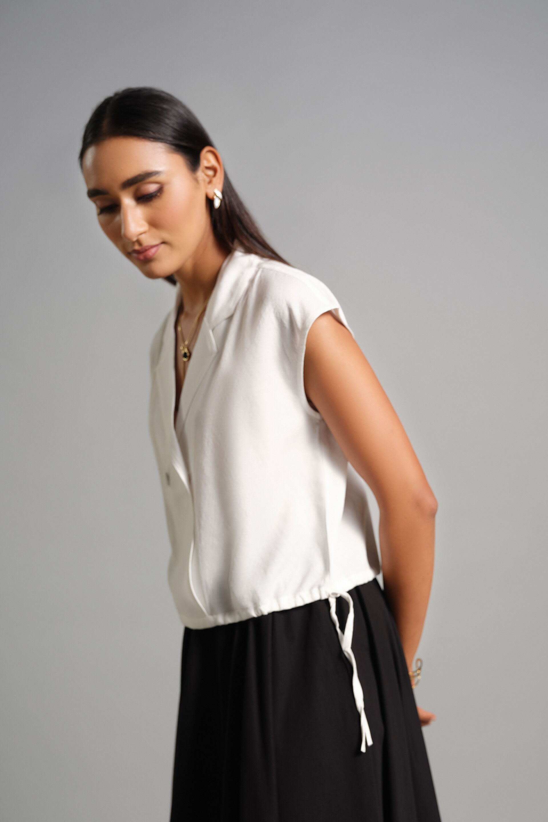 Lenore Top, White, image 6